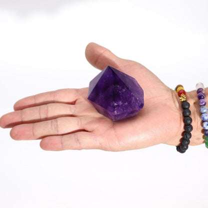 AMETHYST - SPITZE - INTENSIVE FARBE (ca. 5,5 - 6,5 cm) - Lapis Mystica - 