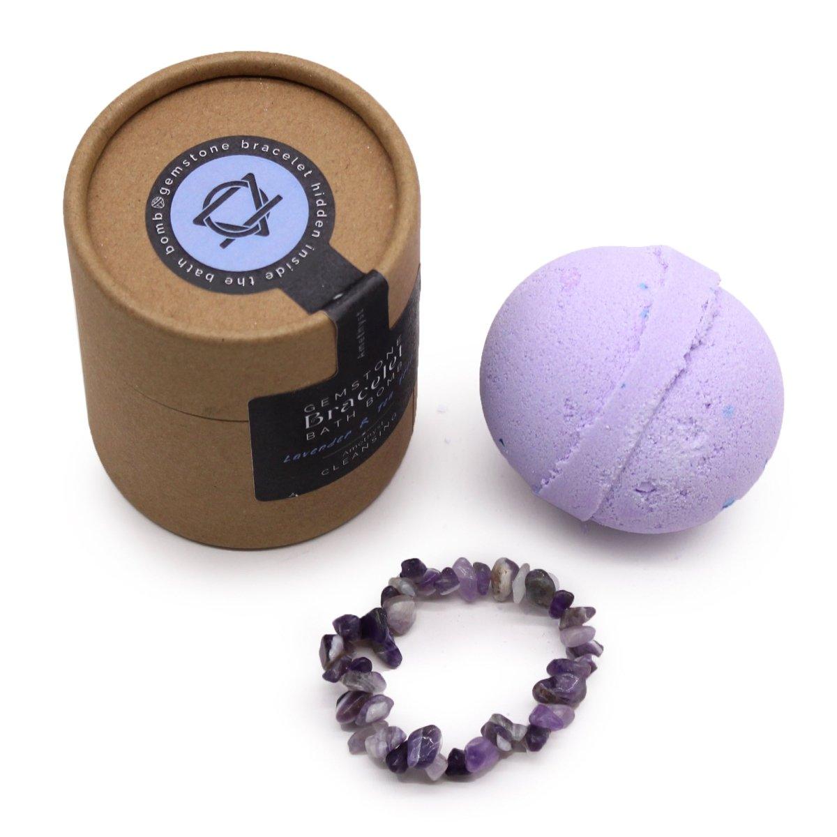BADEBOMBE - AMETHYST ARMBAND - Lapis Mystica - 