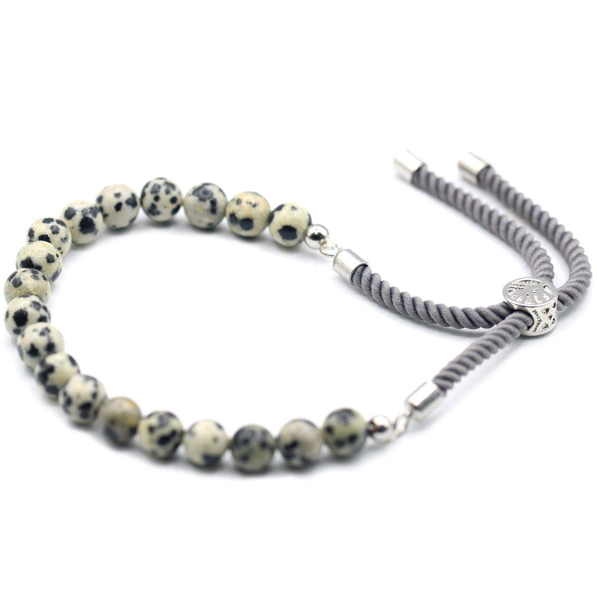 DALMATINER - JASPIS ARMBAND - DALMOR (SILBER) - Lapis Mystica - Schmuck