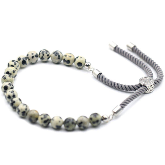 DALMATINER - JASPIS ARMBAND - DALMOR (SILBER) - Lapis Mystica - Schmuck