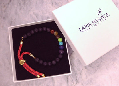 LAVASTEIN ARMBAND - VITALIS (GOLD) - Lapis Mystica - Schmuck