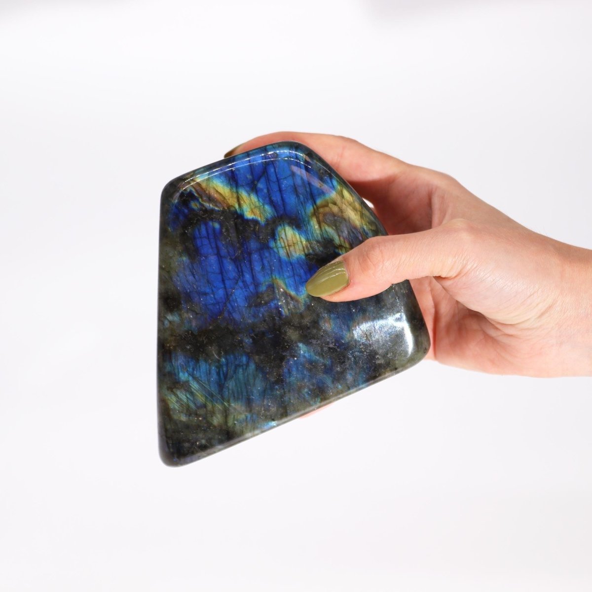 MADAGASKAR - LABRADORIT - GROß (ca. 900 - 1100g, 10 - 17cm) - Lapis Mystica - 