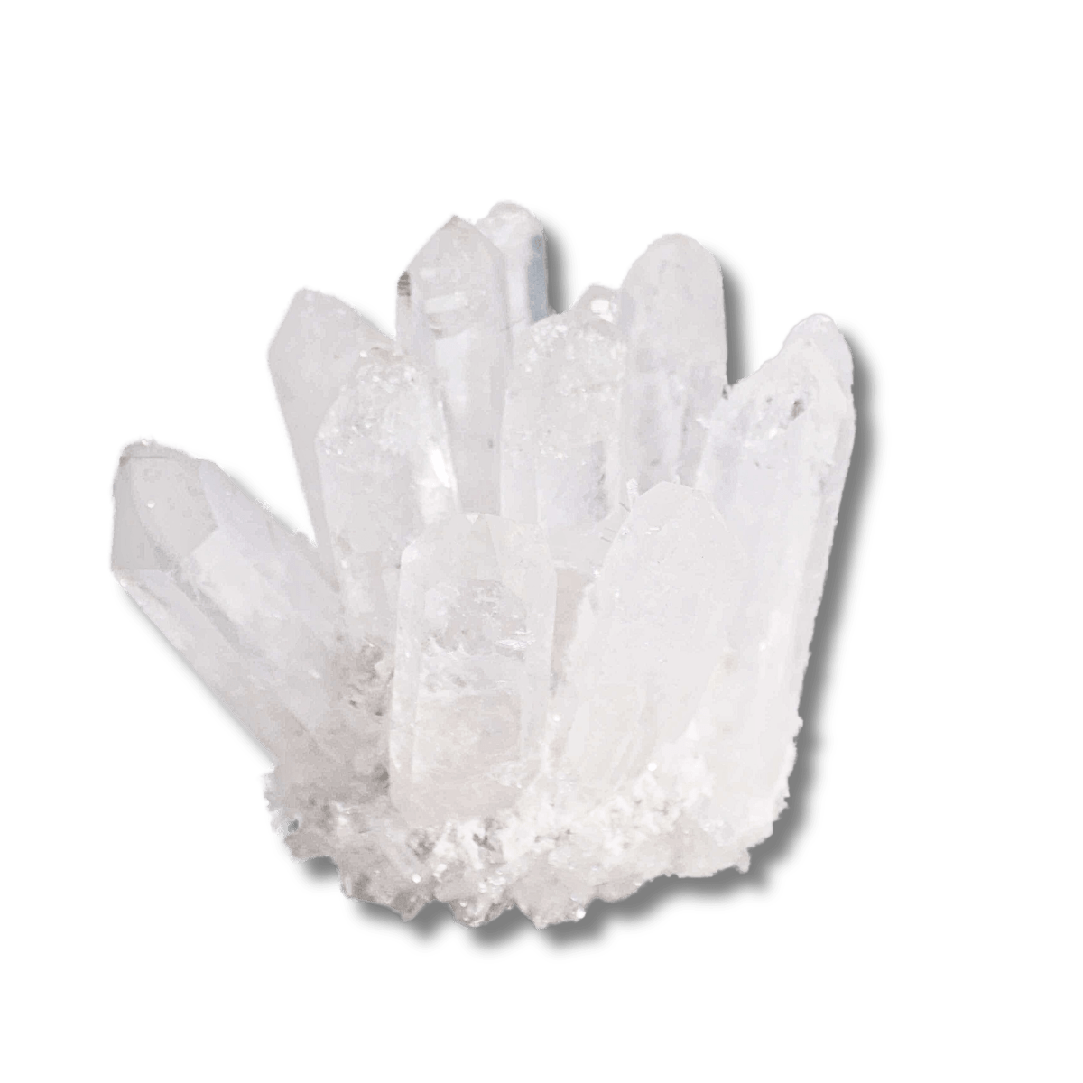 NATÜRLICHER QUARZ - CLUSTER - KLARER QUARZ (ca. 250 - 300g, 8cm) - Lapis Mystica - 