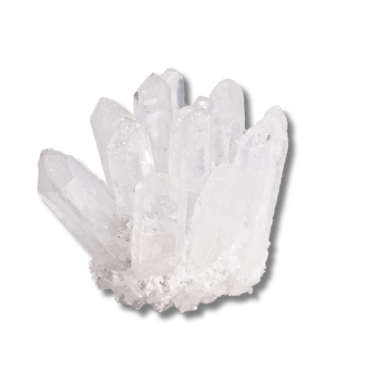 NATÜRLICHER QUARZ - CLUSTER - KLARER QUARZ (ca. 250 - 300g, 8cm) - Lapis Mystica - 