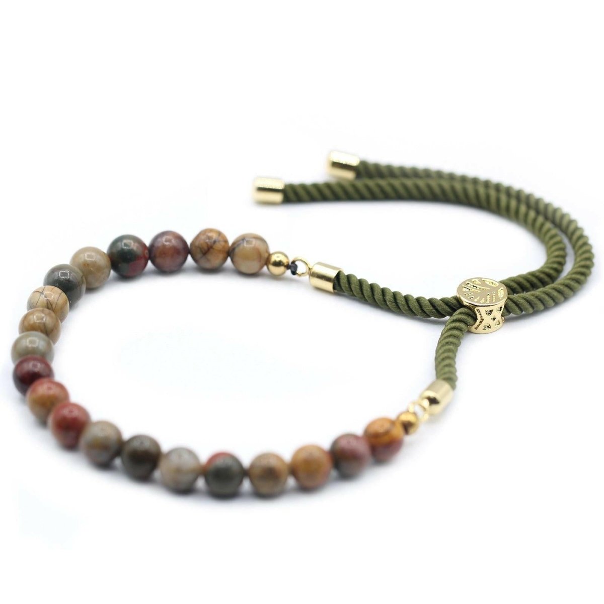 PICASSO - JASPIS ARMBAND - JASPURA (GOLD) - Lapis Mystica - Schmuck