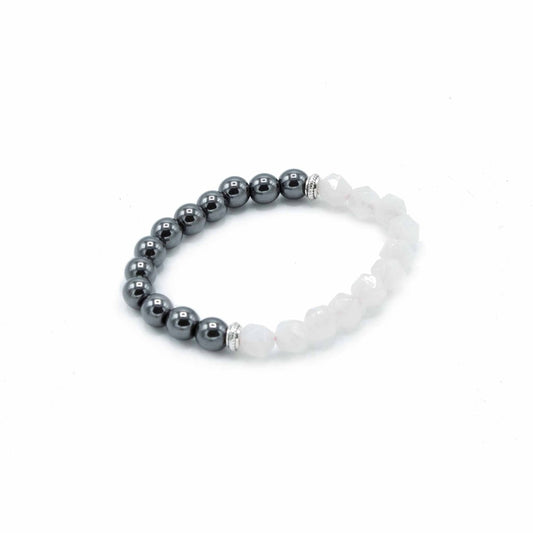 ROSENQUARZ MAGNETARMBAND - LIEBE - Lapis Mystica - 