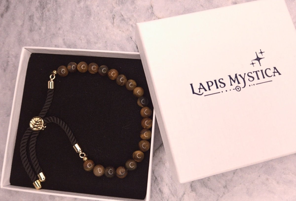 TIGERAUGE ARMBAND - AURATIS (GOLD) - Lapis Mystica - Schmuck